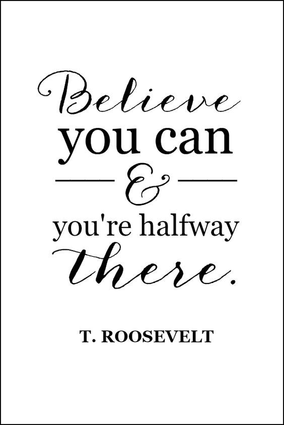 Believe you Can Quote